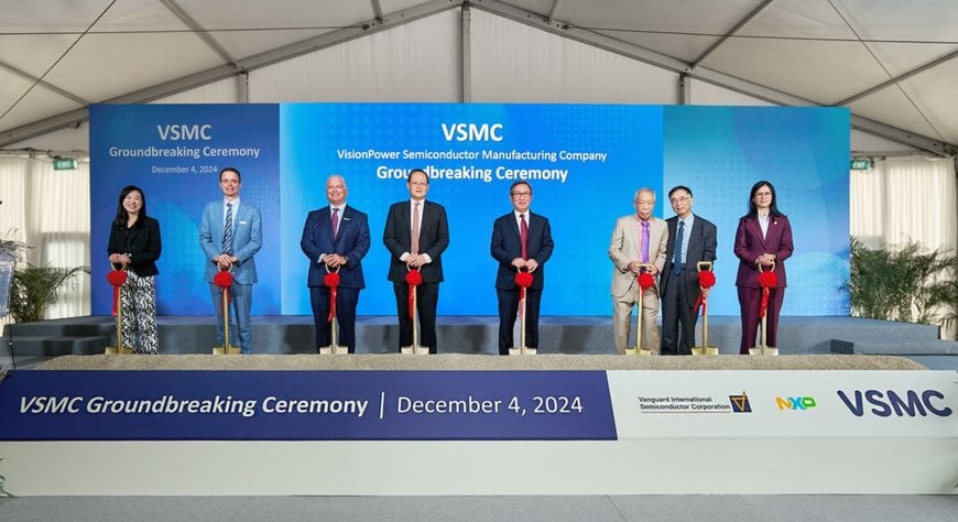 NXP & VIS Joint venture Celebrates Breaking Ground of 300mm fab